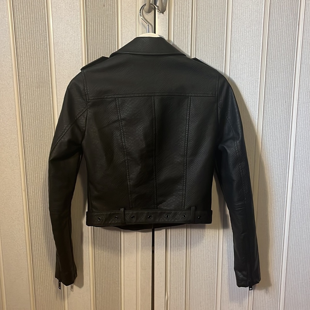 Faux Leather Jacket - Picture 3 of 4